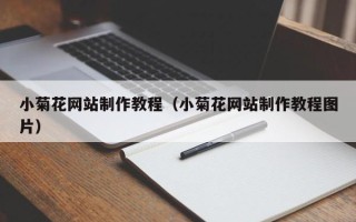 项城小菊花网站制作教程（小菊花网站制作教程图片）